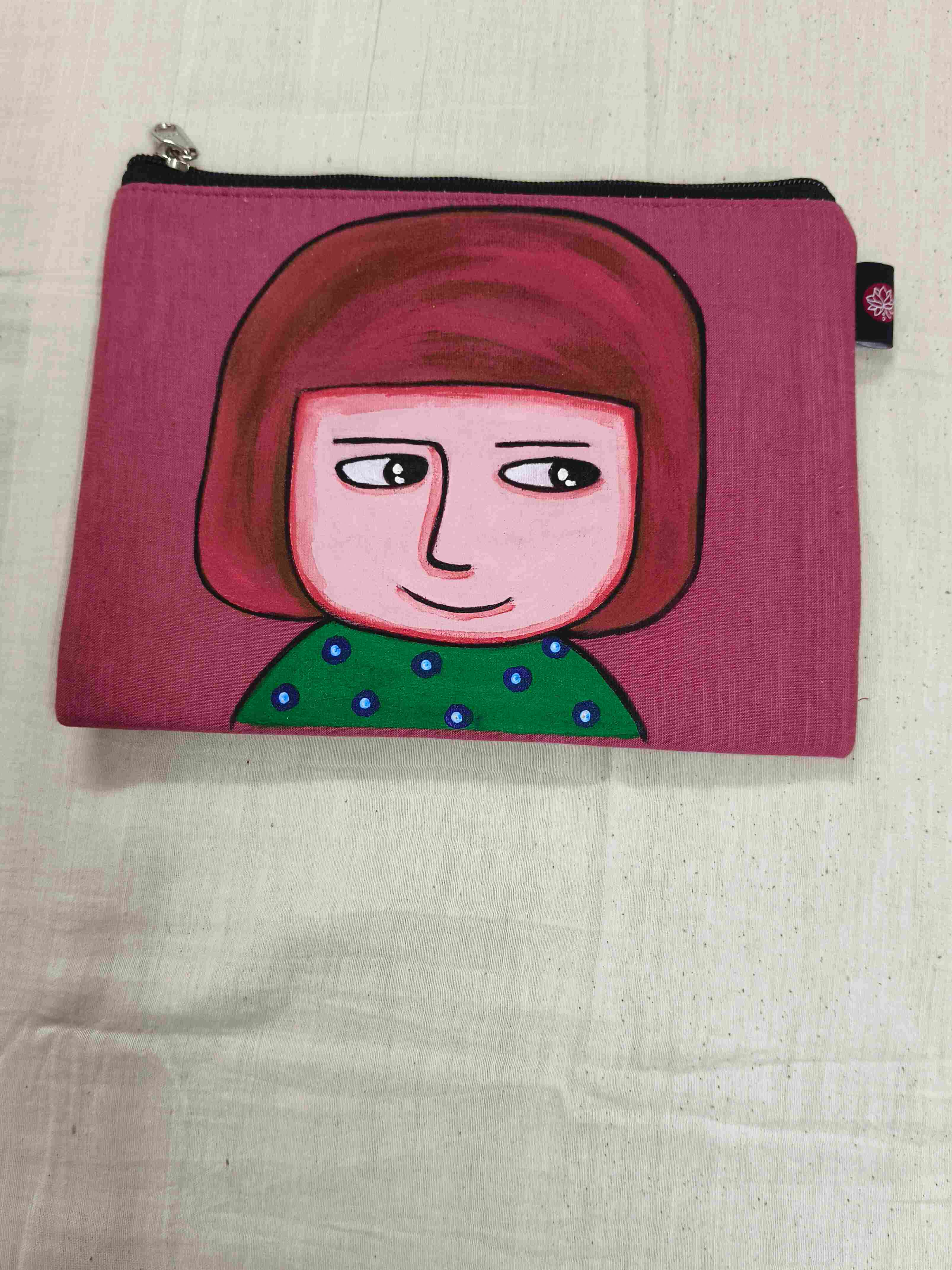 Handpainted Pouch